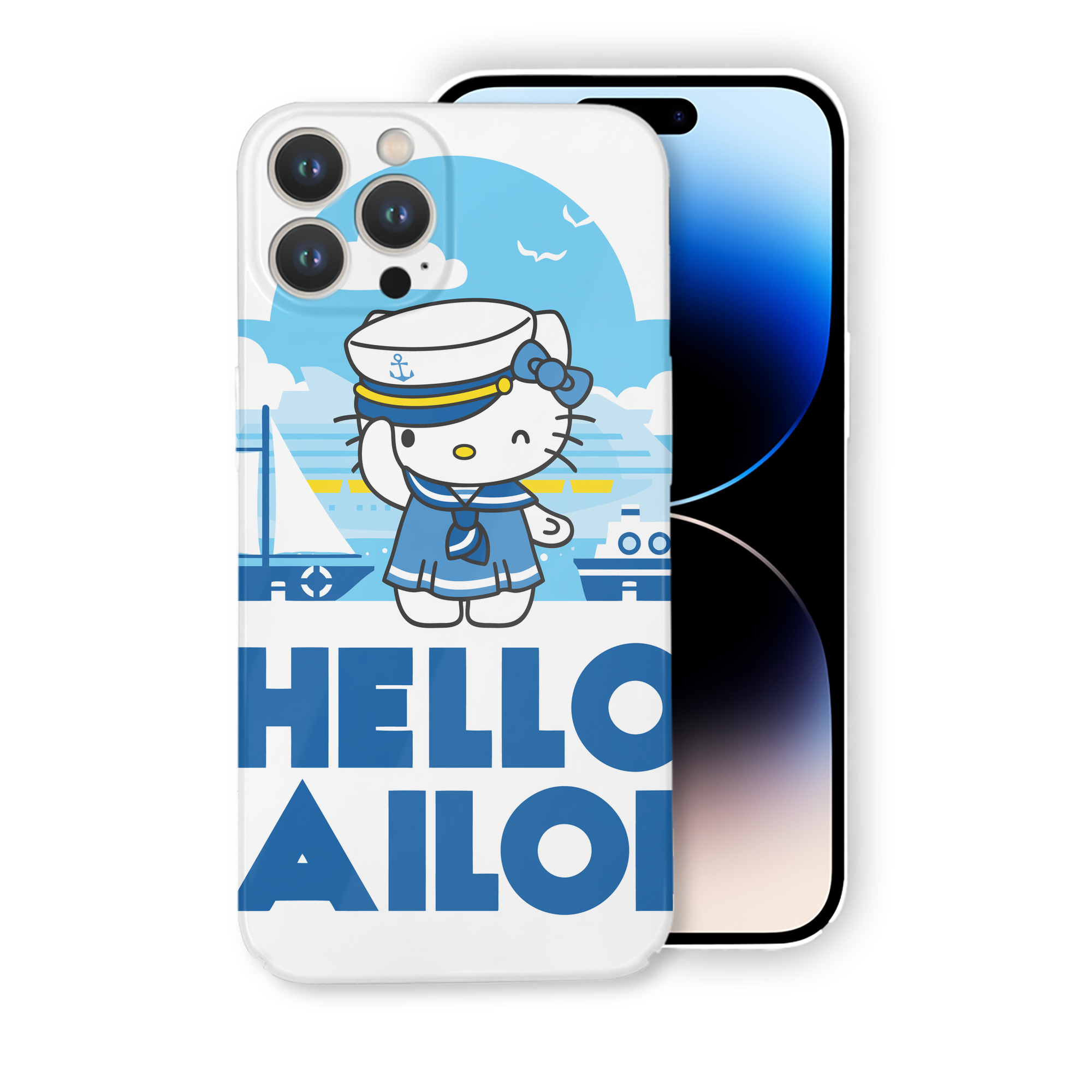 （画像用） Hello Kitty ハローキティ 【iPhone 14シリーズ対応】ハードケース